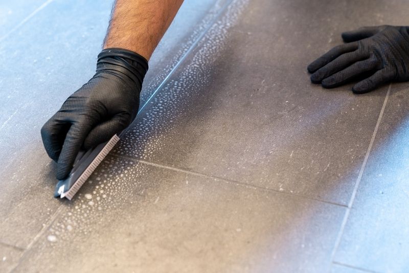 ongoing tile cleaning